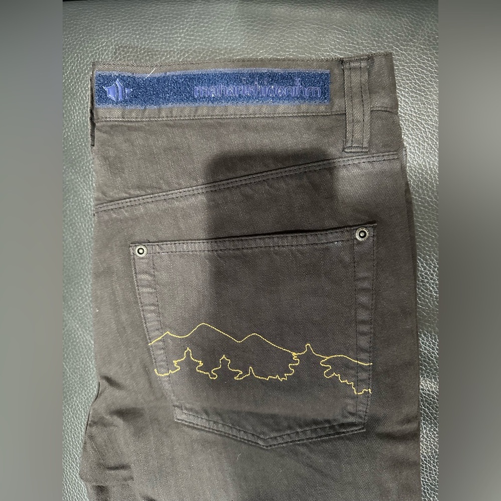 Maharishi Black Jeans 12oz Twill 34x32